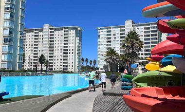 VENTA TOTALMENTE AMOBLADO CONDOMINIO LAGUNA VISTA, ALGARROBO