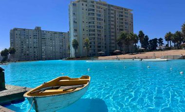 VENTA TOTALMENTE AMOBLADO CONDOMINIO LAGUNA VISTA, ALGARROBO