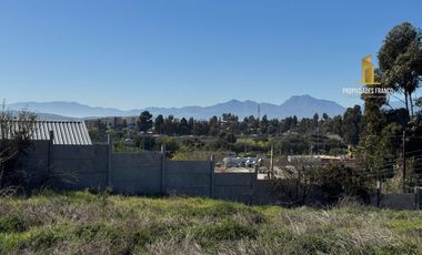 QUILPUE VENTA TERRENO 1000 M2 AUTOPISTA TRONCAL SUR