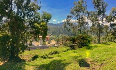 Sitio en venta 4.150m2c/u sector Chuquipata (UNAE) vía Azogues