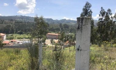Sitio en venta 4.150m2c/u sector Chuquipata (UNAE) vía Azogues