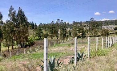 Sitio en venta 4.150m2c/u sector Chuquipata (UNAE) vía Azogues