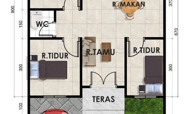 DIJUAL CLUSTER SUKABANGUN 2 BURLIAN  PERMAI PALEMBANG