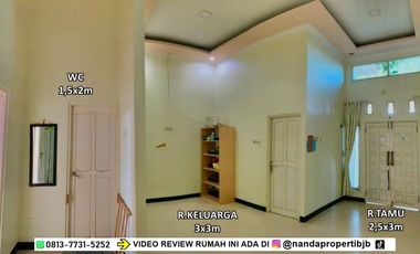 rumah siap huni type 110/210m2 di galuh marindu2 sei besar