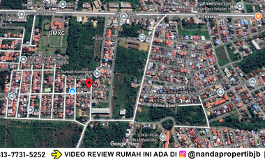 rumah siap huni type 110/210m2 di galuh marindu2 sei besar