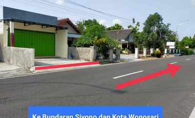 Jual ruko turun harga strategis di jalan mantous siyono wonosari Gunungkidul murah