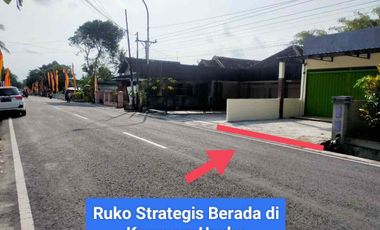 Jual ruko turun harga strategis di jalan mantous siyono wonosari Gunungkidul murah