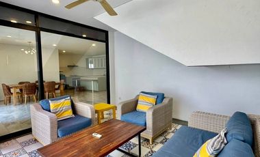 Rumah Modern Tropical Cipete Jaksel, Cluster One Gate, Kolam Renang, Furnished