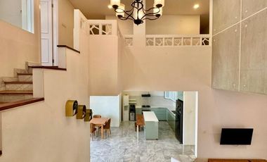 Rumah Modern Tropical Cipete Jaksel, Cluster One Gate, Kolam Renang, Furnished