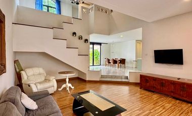 Rumah Modern Tropical Cipete Jaksel, Cluster One Gate, Kolam Renang, Furnished