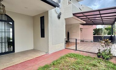 Rumah Modern Tropical Cipete Jaksel, Cluster One Gate, Kolam Renang, Furnished