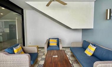 Rumah Modern Tropical Cipete Jaksel, Cluster One Gate, Kolam Renang, Furnished