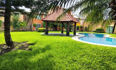 $1,395,000 Casa en Condominio con Alberca y Seguridad en Tezoyuca, Emiliano Zapata, Morelos