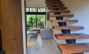 Loft Plus doble altura amueblado, Mistiq Temple II, Tulum