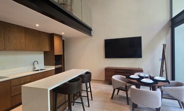 Loft Plus doble altura amueblado, Mistiq Temple II, Tulum