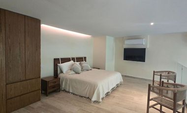 Loft Plus doble altura amueblado, Mistiq Temple II, Tulum