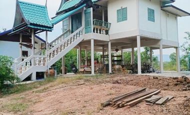 ขายบ้านเดี่ยวพร้อมที่ดิน เนื้อที่ 177 ตร.วา เมืองหนองบัวลำภู ทำเลดี