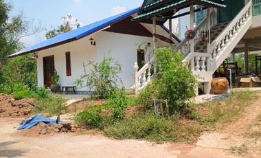 ขายบ้านเดี่ยวพร้อมที่ดิน เนื้อที่ 177 ตร.วา เมืองหนองบัวลำภู ทำเลดี