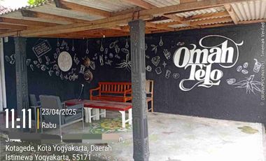Rumah murah, strategis, dalam kota yogyakarta ( kotagede ) cocok utk resto, cafe, kost2an atau hunian dkt pusat kerajinan perak, Malioboro