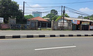 Dijual Tanah dan Rumah di jalan raya bogor siap bangun harga di bawah NJOP