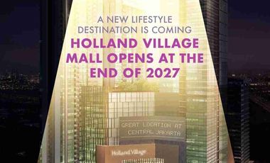 HOLLAND VILLAGE APARTEMEN PET FRIENDLY UNIT BARU BISA KPR SIAP HUNI