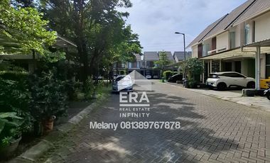 Rumah Cluster di Joglo Clover Hill, Row lebar, nyaman, asri, samping taman, lepas segera.