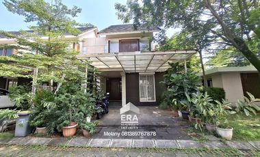 Rumah Cluster di Joglo Clover Hill, Row lebar, nyaman, asri, samping taman, lepas segera.