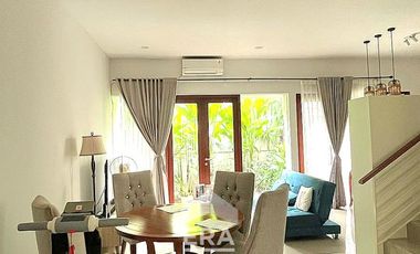 Rumah Cluster di Joglo Clover Hill, Row lebar, nyaman, asri, samping taman, lepas segera.