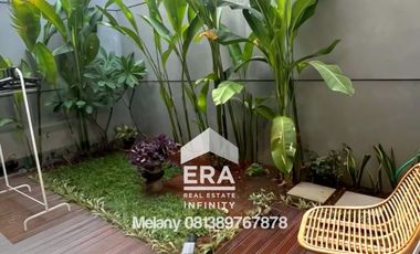 Rumah Cluster di Joglo Clover Hill, Row lebar, nyaman, asri, samping taman, lepas segera.
