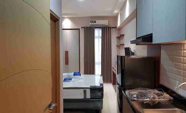 Dijual Banting Harga‼️Unit New GressApartemen Bale Hinggil Studio Full Furnished