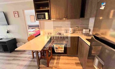 Departamento amoblado en venta 1D 1B con estacionamiento  excelente ubicación
