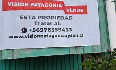 SE VENDE PROPIEDAD DE 476,22 METROS CUADRADOS EN PUERTO AYSEN