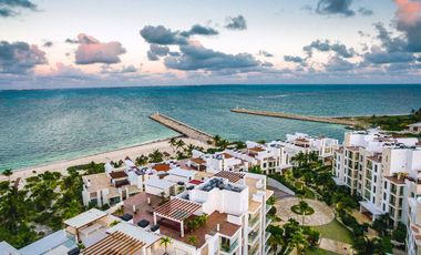 PH con Vista al Mar y la Marina en La Amada – Playa Mujeres