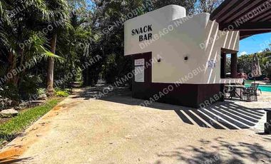 Renta de Departamento en planta baj amueblado con club de playa, alberca, seguridad en Corasol