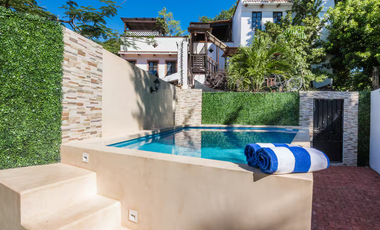 Única Casa de 3 Recámaras + Espacio Flex y Alberca Privada en el Centro de Playa del Carmen