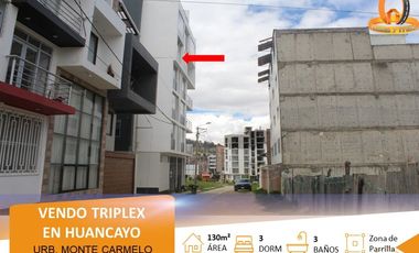VENDO TRIPLEX POR URB. ALTOS DE LA MERCED, HUANCAYO