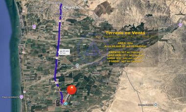 📍 TERRENO DE 8 HECTÁREAS EN VENTA EN CHINCHA – FRENTE ASFALTADO Y GRAN POTENCIAL DE DESARROLLO
