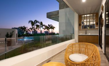 DEPARTAMENTO EN CONDOMINIO PRIVADO EN BUCERIAS, NAYARIT CERCA DE LA PLAYA