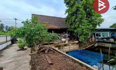 ขายบ้านเดี่ยวชั้นเดียว เนื้อที่ 1 งาน 61.5 ตร.วา บางคนที สมุทรสงคราม