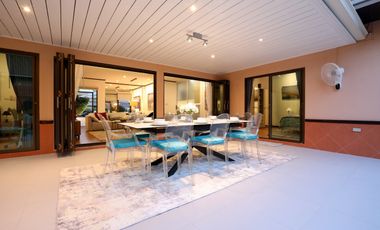 Totally refurbished pool villa in gated community in the upcoming Bang Saray