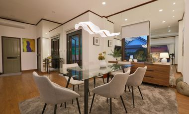 Totally refurbished pool villa in gated community in the upcoming Bang Saray