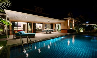 Totally refurbished pool villa in gated community in the upcoming Bang Saray