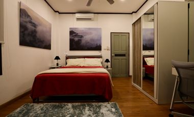 Totally refurbished pool villa in gated community in the upcoming Bang Saray
