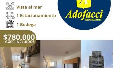 Departamento, Condominio Bordemar, Sector Norte