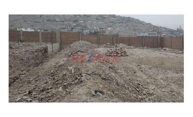 Ocasion Terreno En Jicamarca Con La Mejor Ubicación