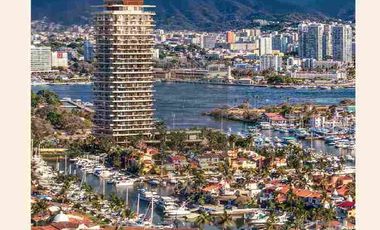 Departamento en Marina Vallarta, zona exclusiva residencial, a 5 minutos del aeropuerto de Puerto Vallarta.