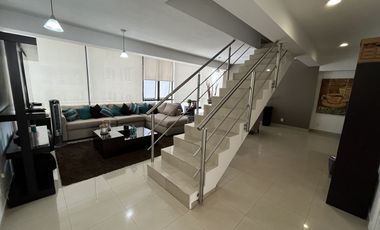 DEPARTAMENTO EN TORRE AURA MONRAZ, 3 RECAMARAS, CERCA CONSULADO AMERICANO.