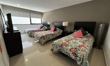 DEPARTAMENTO EN TORRE AURA MONRAZ, 3 RECAMARAS, CERCA CONSULADO AMERICANO.