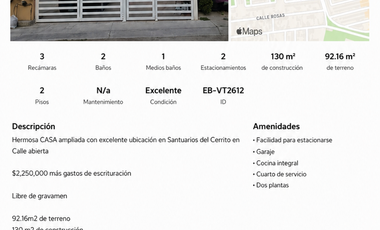 VENTA DE CASA
