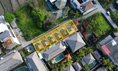 5 VILLA & 1 OFFICE DI KOMPLEK LOD TUNDUH UBUD GIANYAR BALI